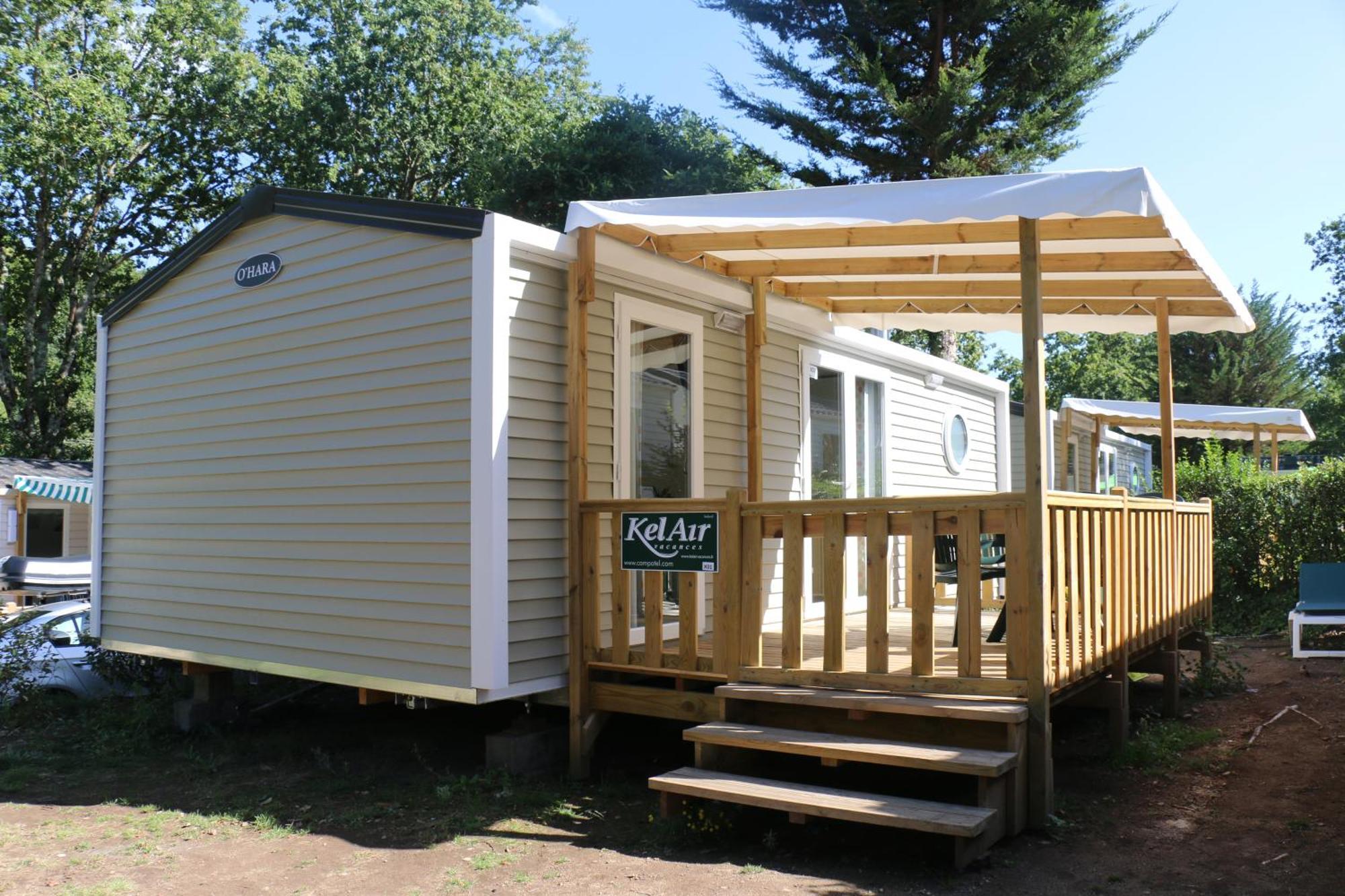 Mobile Homes By Kelair At Camping Sylvamar 라벤느 외부 사진