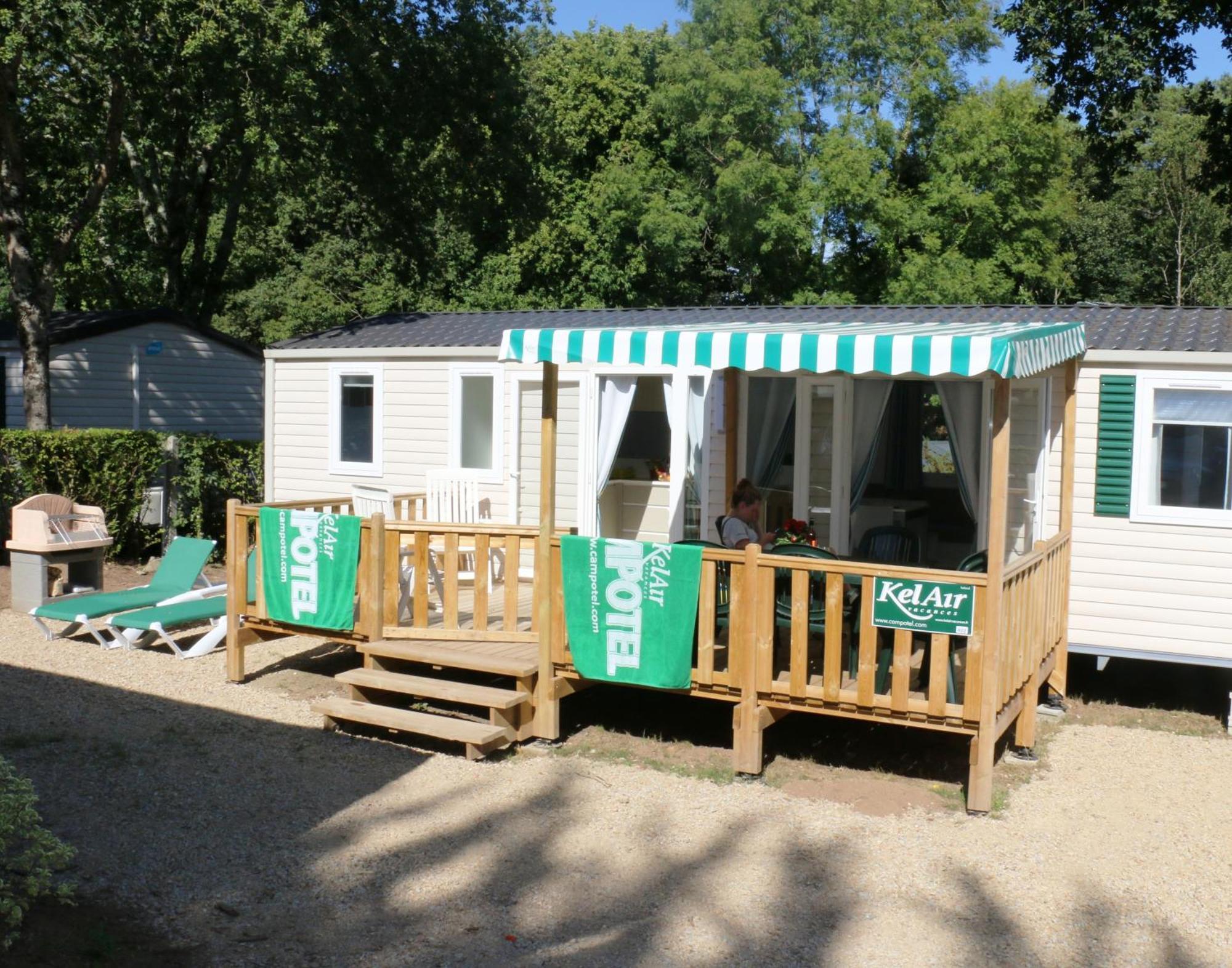 Mobile Homes By Kelair At Camping Sylvamar 라벤느 외부 사진